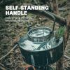 Fire-Maple Antarcti Portable 1 Liter Lightweight Stainless Steel Camping Kettle | Durable and Portable Camp Tea Pot | Ideal for Bushcraft and Outdoor Campfire Use view 2