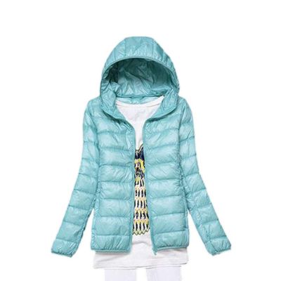 watersouprty Womens Lightweight Packable Down Jacket Hooded Winter Coat Sport Outdoor Padded Outwear