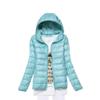 watersouprty Womens Lightweight Packable Down Jacket Hooded Winter Coat Sport Outdoor Padded Outwear