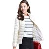 watersouprty Womens Lightweight Down Jacket Stand Collar Winter Coat Sport Outdoor Padded Jacket White