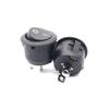 100PCS 23mm Diameter Big Round Boat Rocker Switches KCD1-105 Black 2 Pin ON-Off Rocker Switch 10A/125V 6A/250V view 1