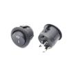 100PCS 23mm Diameter Big Round Boat Rocker Switches KCD1-105 Black 2 Pin ON-Off Rocker Switch 10A/125V 6A/250V view 2