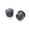 100PCS 23mm Diameter Big Round Boat Rocker Switches KCD1-105 Black 2 Pin ON-Off Rocker Switch 10A/125V 6A/250V view 3