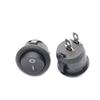 100PCS 23mm Diameter Big Round Boat Rocker Switches KCD1-105 Black 2 Pin ON-Off Rocker Switch 10A/125V 6A/250V view 4