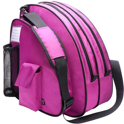 TOPOWN Inline Skate Bag for Boys & Girls - Men's & Women's Roller Skate Bag - Premium Black, Rose Red, Pink
