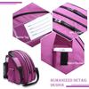 TOPOWN Inline Skate Bag for Boys & Girls - Men's & Women's Roller Skate Bag - Premium Black, Rose Red, Pink view 4