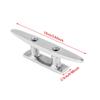 Akozon Boat Cleat 4 Inch Stainless Steel Boat Mooring Dock Deck Rope Cleat for Marine Yacht view 4