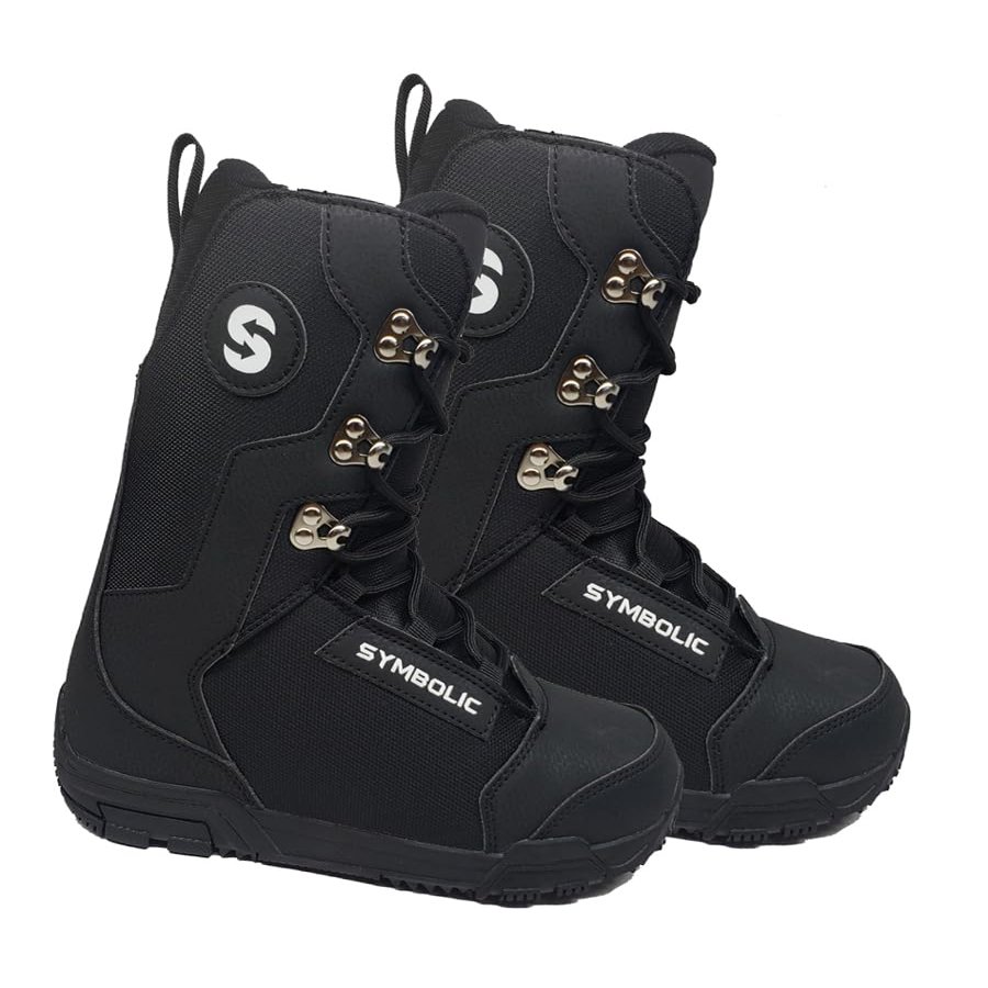 Symbolic Forum UL Black Snowboard Boots Men Women 6 7 8 9 10 11 12 13 14 15 (Black, Women 12)
