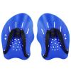 Gasher Contoured Swim Hand Paddles Swimming Training Paddles with Adjustable Straps Swimming Fins Blue
