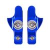 1 Pair Brake Pads, 5 Colors Aluminium Alloy Road Brake Shoes Drawer Brake Pads for Mountain Bike(Blue) view 1