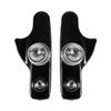 1 Pair Brake Pads, 5 Colors Aluminium Alloy Road Brake Shoes Drawer Brake Pads for Mountain Bike(Black) view 1
