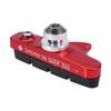 1 Pair Brake Pads, 5 Colors Aluminium Alloy Road Brake Shoes Drawer Brake Pads for Mountain Bike(Red) view 4