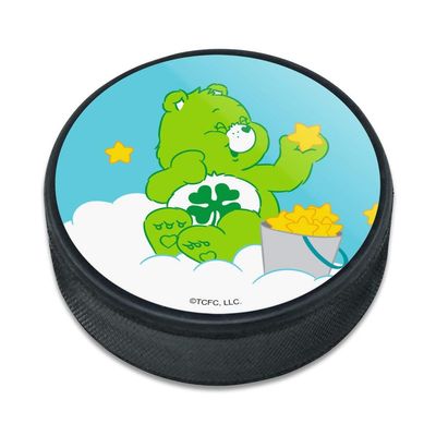 GRAPHICS & MORE Care Bears Good Luck Bear Ice Hockey Puck