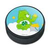 GRAPHICS & MORE Care Bears Good Luck Bear Ice Hockey Puck view 1