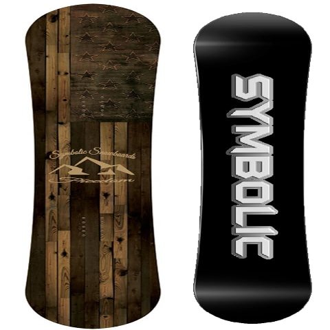 Symbolic Freedom Flag Youth Kids Snowboard (120cm)