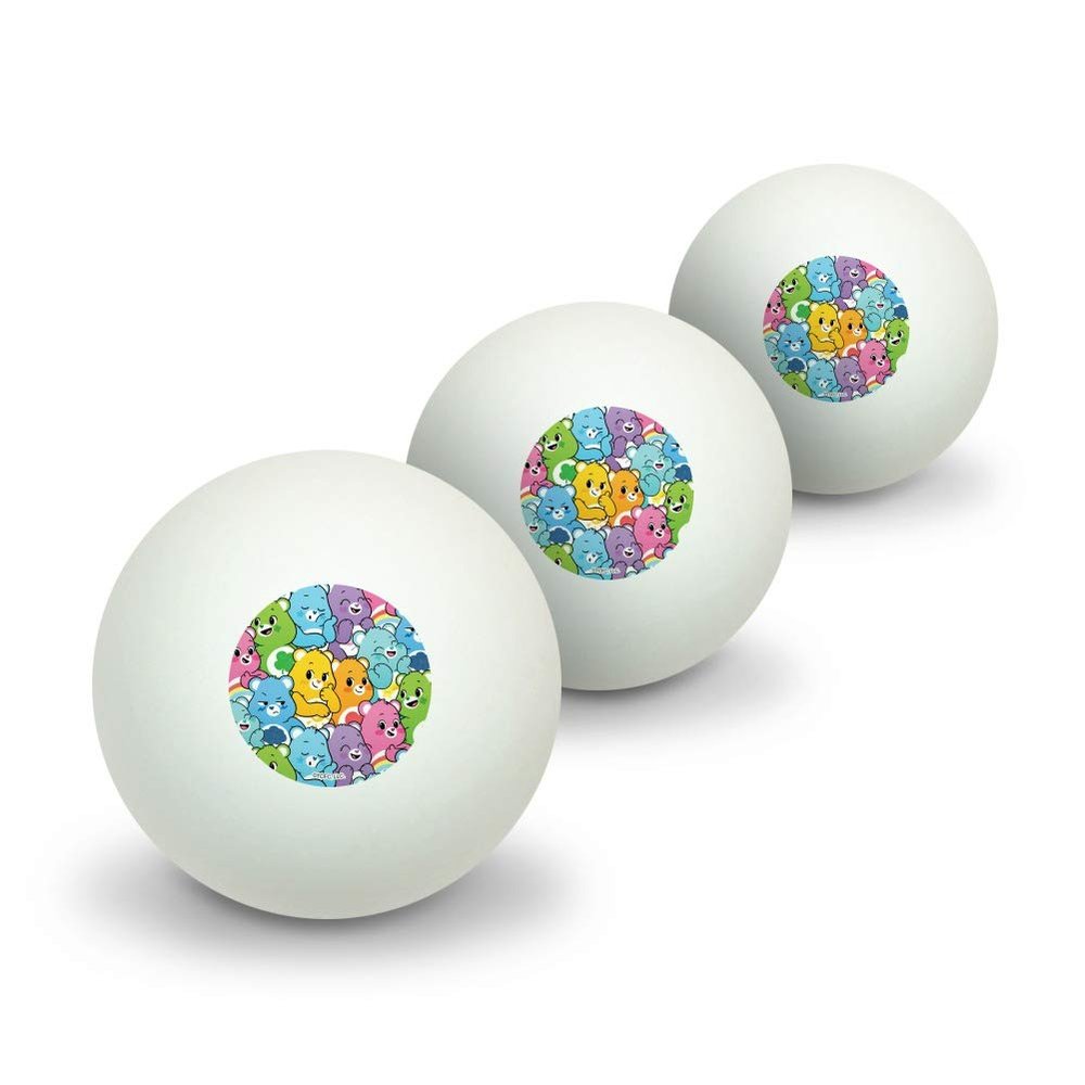GRAPHICS & MORE Care Bears: Unlock The Magic Very Many Bears Novelty Table Tennis Ping Pong Ball 3 Pack