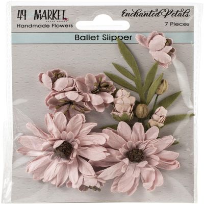 49 And Market Enchanted Petals 7PK SLI, Ballet Slipper