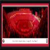Georgia Football, Light Up Sanford - 42x15.5-inch Single Mat, Select Framed Picture by Blakeway Panoramas view 1