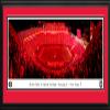Georgia Football, Light Up Sanford - 44x18-inch Double Mat, Deluxe Framed Picture by Blakeway Panoramas view 1