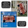 Chicago Bears Monsters of the Midway Flag view 3
