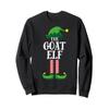 Goat Elf Matching Family Group Christmas Party Pyjamas Sweatshirt view 1