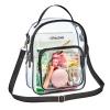 Clear Crossbody Purse Bag, Stadium Approved Clear Tote Bag with Strap for Concert, Sports Games One Size view 1