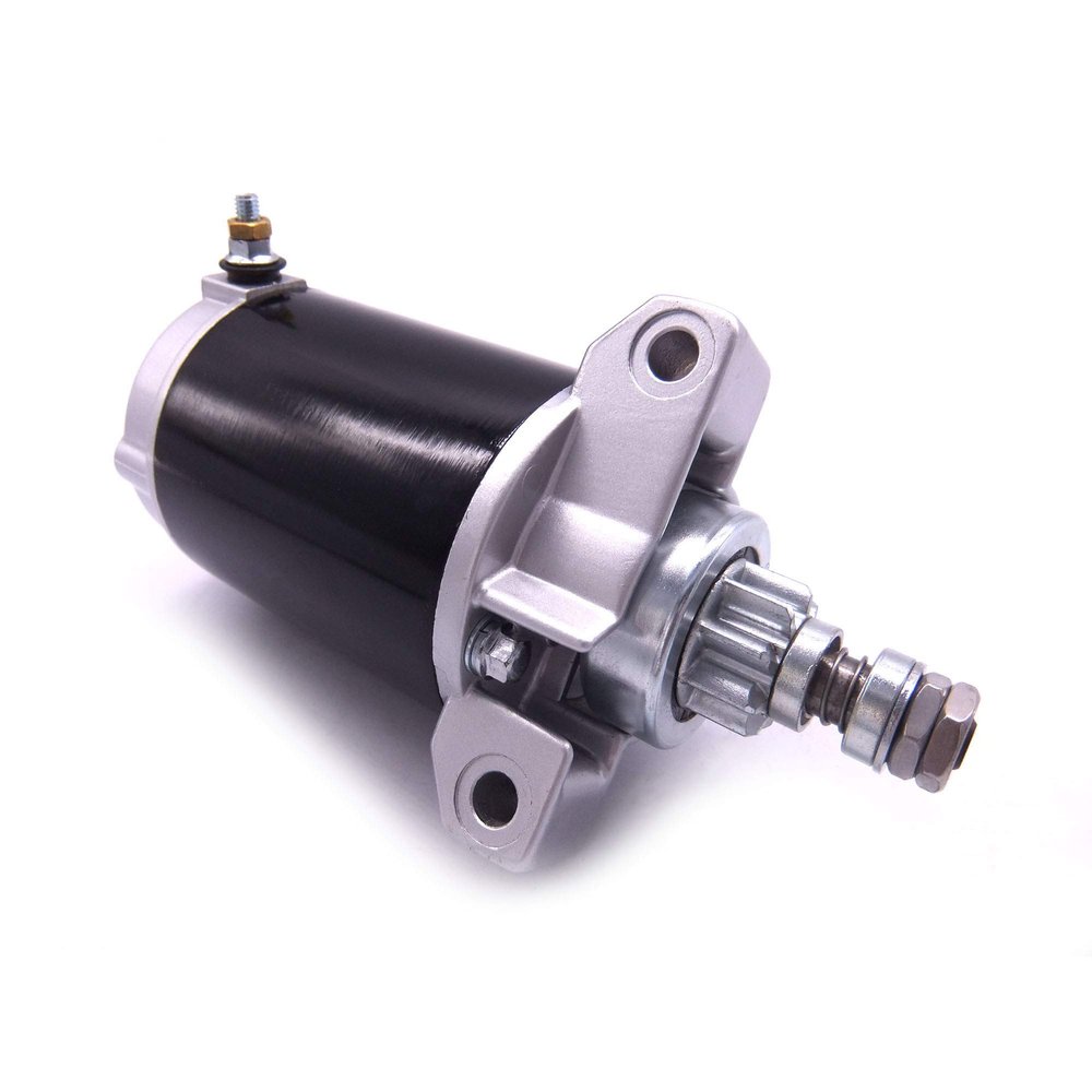 Outboard Engine 65W-81800-00 01 02 03 Starter Motor for Yamaha 20HP 25HP 30HP 40HP / for 50-830308-1 830308T 859169T 888151T 893886T for Mercury Mariner, 18-6437 410-21028 F25-05170100W for Parsun HDX