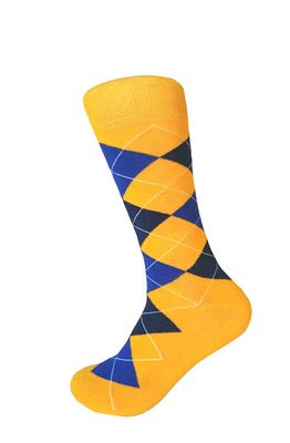Triple M Plus Argyle Boys Dress socks,Gold Yellow/Royal Blue/Navy Blue