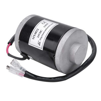 Alomejor 24V 100w Brushed Motor High Speed Brush Motor with Belt Pulley for Electric Scooter Controller