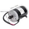 Alomejor 24V 100w Brushed Motor High Speed Brush Motor with Belt Pulley for Electric Scooter Controller view 2