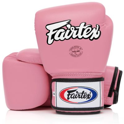 Fairtex BGV1 Muay Thai Boxing Training Sparring Gloves for Men, Women, Kids| Premium Quality, Light Weight & Shock Absorbent 10 oz Boxing Gloves -Pink