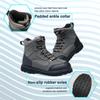 8 Fans Wading Boots for Men,Anti-Slip Rubble Sole Comfortable Durable Material Good for Fishing or Hunting Size14 view 2