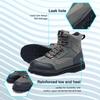 8 Fans Wading Boots for Men,Anti-Slip Rubble Sole Comfortable Durable Material Good for Fishing or Hunting Size14 view 3