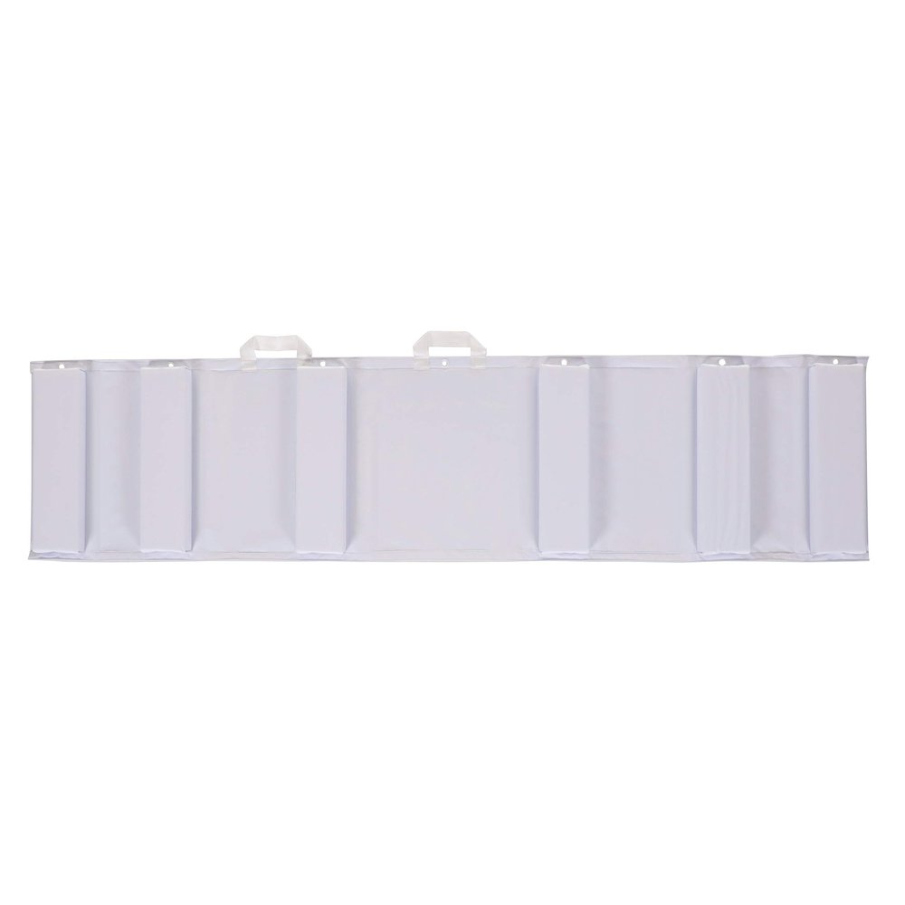 Seachoice Folding Portable Dock Fender, Medium Size, 90 in. X 22 in., White