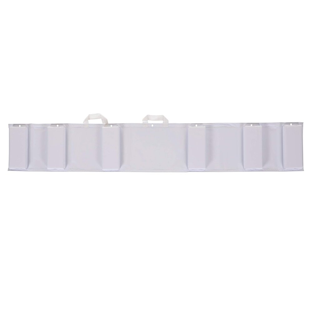 Seachoice Folding Portable Dock Fender, Small Size, 90 in. X 15 in., White