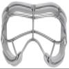 STX Lacrosse 4Sight+ S Youth Goggle Silicone,Grey view 2