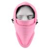 YQXCC Kids Winter Hats Balaclava Ski Mask Windproof Warm Adjustable with Fleece Lining Hat for Boys Girls Pink view 4
