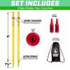GoSports Tipsy Toss Game Set - Flying Disc Bottle Drop Yard Game view 4