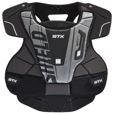 STX Lacrosse Shield 400 Chest Protector, Small , Black