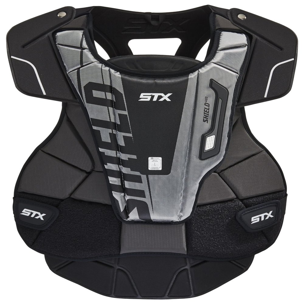 STX Lacrosse Shield 400 Chest Protector, Small , Black