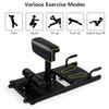 GYMAX Deep Sissy Squat Machine, 8 in 1 Multifunction Sissy Squat Bench, Leg Exercise Machine for Home Gym Workout view 2