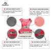 Reflective Vest Running Gear, Lightweight Motorcycle Cycling Reflective Vests with Large Pocket & Adjustable Waist for Women Men Running Safety Vest with Reflective Bands (Pink, X-Large) view 4