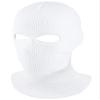 SATINIOR 2-Hole Knitted Ski Mask Full Face Mask Cover Neck Gaiter Winter Balaclava Warm Knit Beanie for Outdoor Sports(Medium,White) view 1