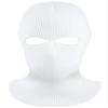 SATINIOR 2-Hole Knitted Ski Mask Full Face Mask Cover Neck Gaiter Winter Balaclava Warm Knit Beanie for Outdoor Sports(Medium,White) view 2