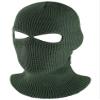 SATINIOR 2-Hole Knitted Ski Mask Full Face Mask Cover Neck Gaiter Winter Balaclava Warm Knit Beanie for Outdoor Sports(Medium,Navy Green) view 1