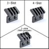 LEGEED Offset Light/Optic Picatinny Rail Mount fit for Keymode, 45 Degree Offset Mount, 3 Slots(1 Pack) view 2