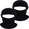 WILLBOND 1 Hole Ski Mask Winter Knitted Balaclava Warm Full Face Mask Windproof Head Cover for Men Women Sports Outdoor(Black) view 1
