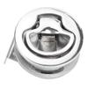 2 Inch Stainless Steel Boat Lock Flush Pull for Marine Deck Round Yacht Replacement 316 Marine Grade No Welding Required Mirror Polished view 1