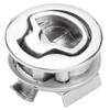2 Inch Stainless Steel Boat Lock Flush Pull for Marine Deck Round Yacht Replacement 316 Marine Grade No Welding Required Mirror Polished view 2