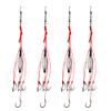 Dyxssm Trap Fishing Hooks Carp Fishing Baits Hook Lure with Fishing Spring Carp Feeder (Pack of 4) (6#) view 1